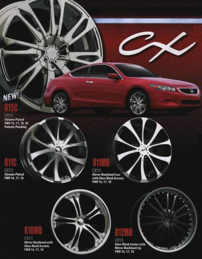 CX Custom Wheels ~ Chrome Xpressions for Your Car