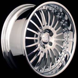 AZA Forged Platinum Chrome Wheels