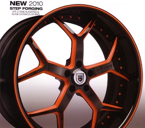 Asanti AF164 2-Tone Black & Orange