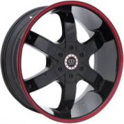 Bzo Lucky 6 32 Black Red Outerline