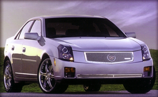 Cadillac CTS (02-07) on Lexani LX-6 and Grille Kit