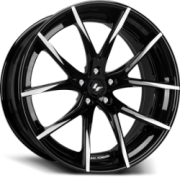 Lexani Forged LZ-102 Black with White Accent