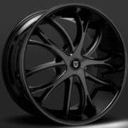 Lexani Polaris Black and Grey Wheels