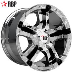 RBP 93R Chrome w/Black Inserts