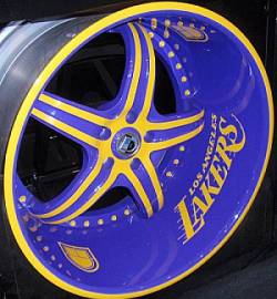 Los Angeles Lakers Wheel