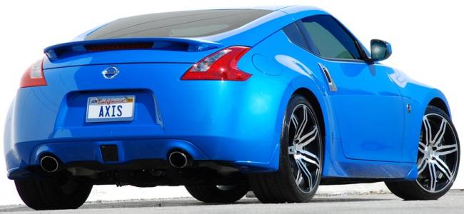 Axis Angle Wheels on Nissan 370Z