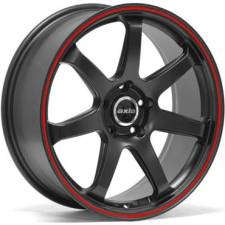 Axis Halo Black w/Red Stripe