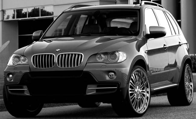 BMW on Asanti AF137 chrome wheels