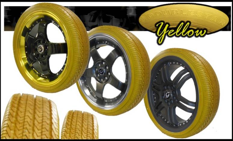 Yellow Doublestar Tires