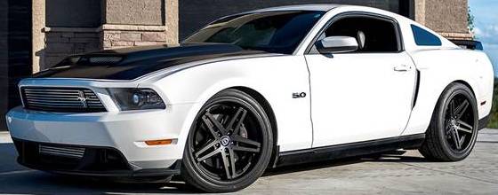 Ford Mustang on Lexani R-Five Wheels
