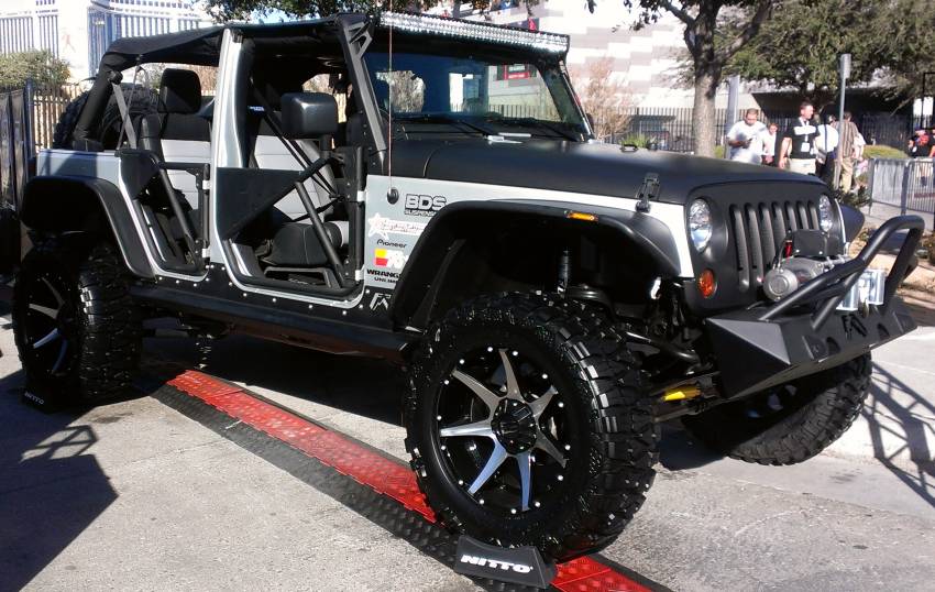 Monster Energy Limited Edition 647MB on Jeep
