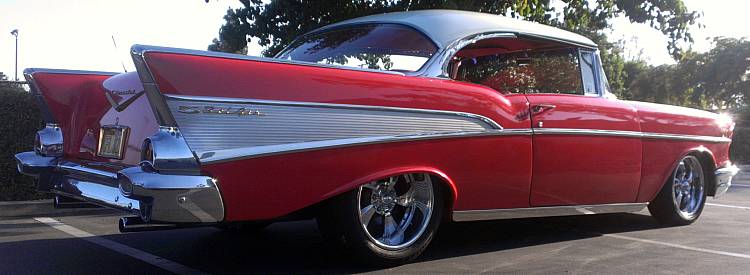 Pro Wheels Twisted Killer on 1957 Chevy Bel Air