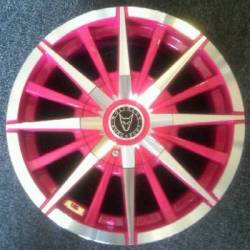 Wolfrace Eurosport Street Venom Pink Wheels